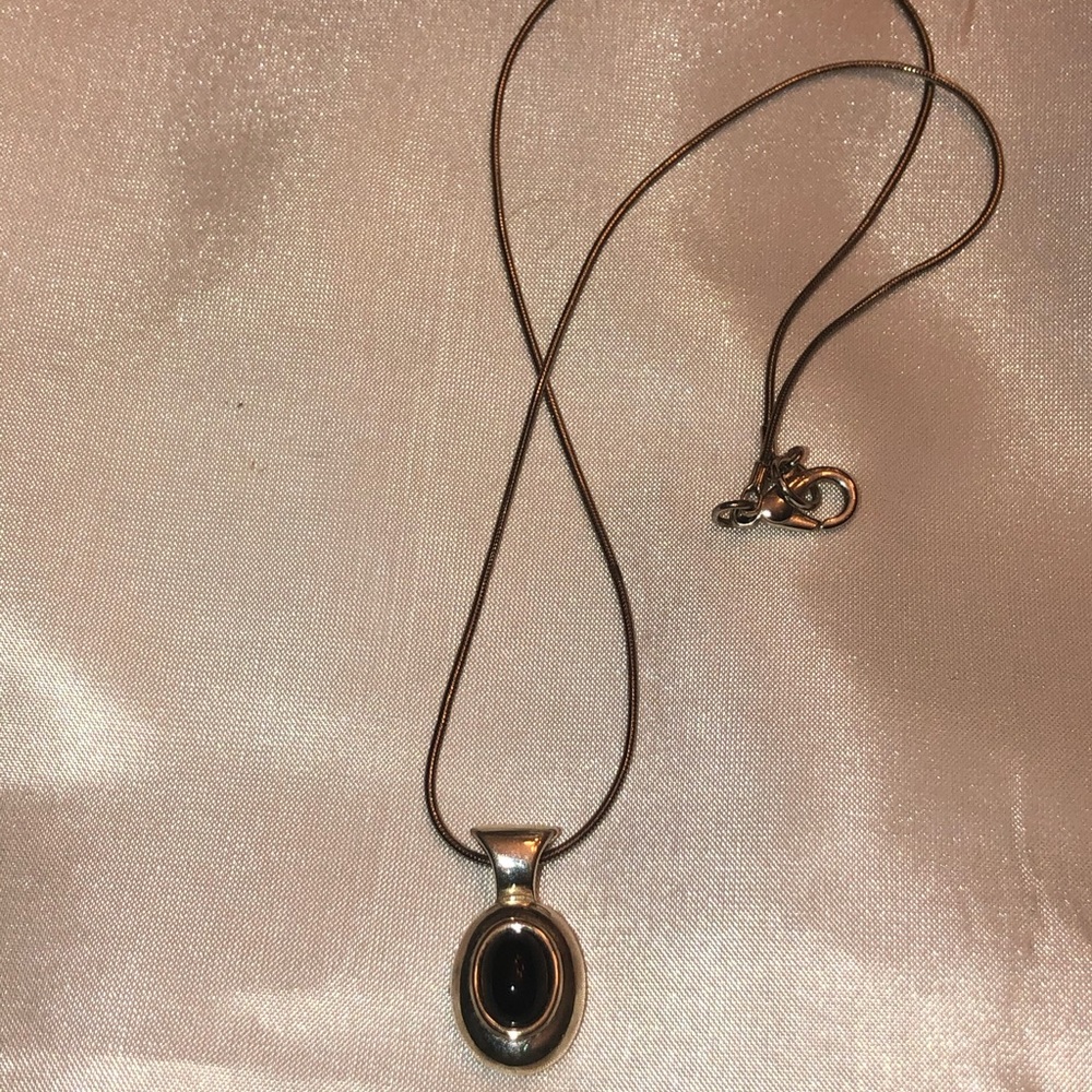 Silver necklace